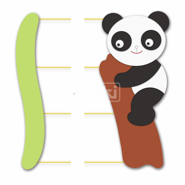 Provázková nástěnka Panda