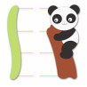 Provázková nástěnka Panda