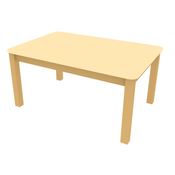 Stůl - obdélník 120 x 80 cm